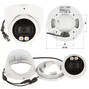 Kamera analogowa Dahua 4in1 HAC-HDW1509T-A-LED-0280B-S2 Full-Color 5Mpx 2.8mm - Kamery do monitoringu - miniaturka - grafika 3