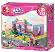 Klocki - Klocki Dziewczynka Salon piękności 243 elementy - miniaturka - grafika 1