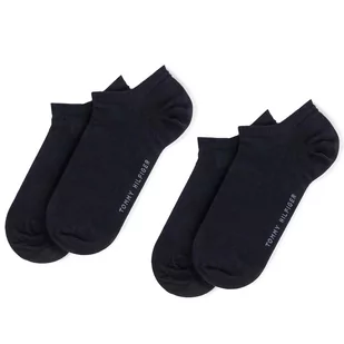 Tommy Hilfiger Zestaw 2 par niskich skarpet damskich 342023001 Dark Navy 322 1 - Skarpetki damskie - miniaturka - grafika 1
