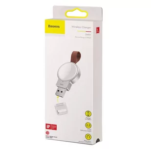 Baseus Dotter mini bezprzewodowa ładowarka indukcyjna Qi 2.5W do Apple Watch biały (WXYDIW02-02) - Ładowarki do telefonów - miniaturka - grafika 17