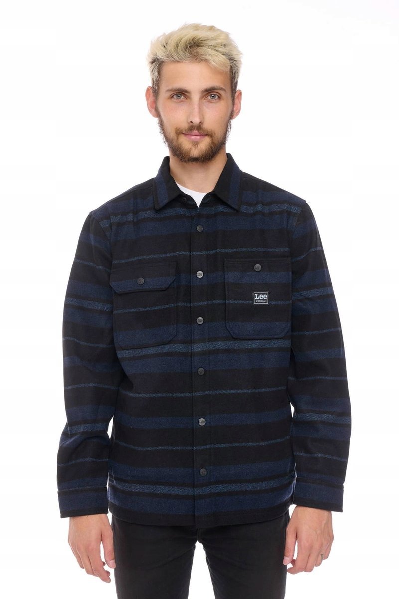 LEE BOX POCKET OVERSHIRT SKY CAPTAIN L68LLWHY s