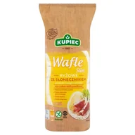 Zdrowa żywność - Kupiec Wafle ryżowe ze słonecznikiem Slim A18 84 g - miniaturka - grafika 1