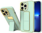 Etui i futerały do telefonów - New Kickstand Case etui do Samsung Galaxy A52s 5G / A52 5G / A52 4G z podstawką zielony - miniaturka - grafika 1