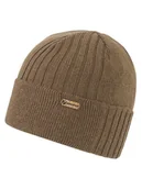 Czapki damskie - Ziener Czapka beanie "Isafin" w kolorze khaki - miniaturka - grafika 1
