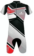 Pianki do pływania - Męskie strój triathlonowy Roxx Race Gel Cycling Skinsuit | GREY L - miniaturka - grafika 1