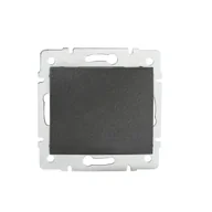 Wyłączniki światła i elektryczne - Kanlux Łącznik jednobiegunowy LOGI 02-1000-141 gr 25243 - miniaturka - grafika 1
