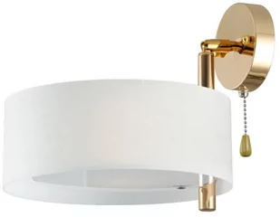 MLAMP Kinkiet LAMPA ścienna ELMDRS8006/1 TR GL MLAMP loftowa OPRAWA regulowana metalowa złota biała ELMDRS8006/1 TR GL - Lampy ścienne - miniaturka - grafika 1