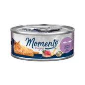 Mokra karma dla kotów - MOMENTS Adult Tuńczyk z pstrągiem 48x70 g - miniaturka - grafika 1