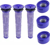 Filtry do odkurzaczy - 3 X Zestaw Filtrów Przeznaczony Do Odkurzaczy Marki Dyson Z Serii V7 V8 - miniaturka - grafika 1