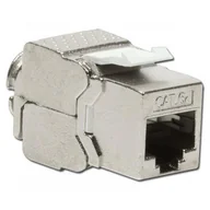 Pozostałe akcesoria sieciowe - Intellinet Moduł Keystone RJ45 Cat.6a 10G beznarzędziowy ekranowany slim - miniaturka - grafika 1