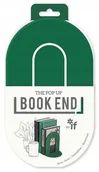 Podpórki do książek - Book End Podp��rka pod ksi����ki ciemny zielony - miniaturka - grafika 1