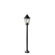 Lampy ogrodowe - QAZQA Inteligentna stojąca latarnia zewnętrzna czarna 120 cm z WiFi ST64 - Nowy Orlean - miniaturka - grafika 1