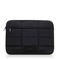 Torebki damskie - Etui na laptopa 15,6'' pikowane czarne - miniaturka - grafika 1