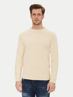 Swetry męskie - Blend Sweter 20717701 Beżowy Regular Fit - miniaturka - grafika 1