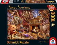 Puzzle - G3 Puzzle PQ 1000 Zwierzaki czytają książki - miniaturka - grafika 1