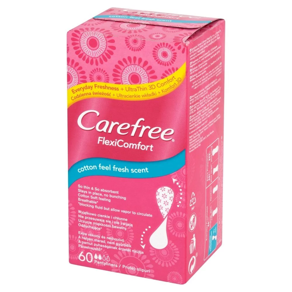 Carefree FLEXICOMFORT COTTON FRESH 60 SZT 11208428