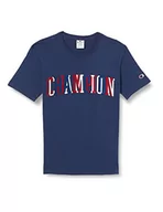 Koszulki męskie - Champion Męski t-shirt Rochester 1919 Bookstore Crewneck S-s, granatowy (Nava), rozmiar L, granatowy (Nava), L - miniaturka - grafika 1
