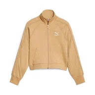 Bluzy damskie - Bluza damska Puma T7 beżowa 62146484-40 - miniaturka - grafika 1