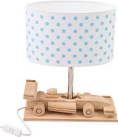Lampy stojące - Hellux Wyścigówka E27 Lampka stołowa dziecięca 411.23.14 411.23.14 - miniaturka - grafika 1