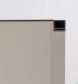 Zawiasy, okucia i inne akcesoria - Uchwyt meblowy krawędziowy Jey2 997 Aluminiowy czarny - miniaturka - grafika 1