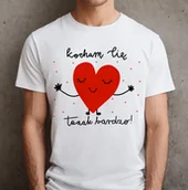 Koszulki męskie - Koszulka dla chłopaka na walentynki - KOCIAM CIĘ TAK BARDZO - miniaturka - grafika 1