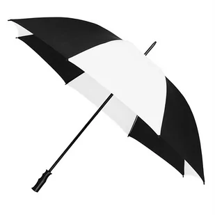 Manualna Bardzo Duża Parasolka W Kolorze Biało-Czarnym - Parasole - miniaturka - grafika 1