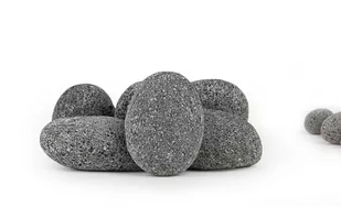 Lawa czarna otoczaki pebbles 5-7cm 1 kg - Dekoracje do akwarium - miniaturka - grafika 1