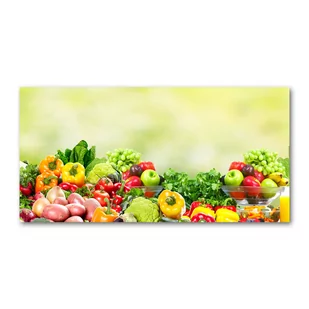 Foto obraz szkło akryl Owoce i warzywa - Obrazy i zdjęcia na płótnie - miniaturka - grafika 1
