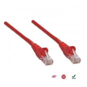 Intellinet Network Solutions RJ45, snagless, kat. 5e UTP 2m czerwony 319300 - Patchcordy - miniaturka - grafika 4