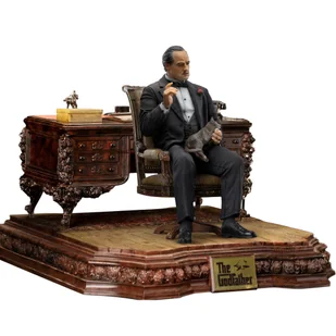 Iron Studios THE GODFATHER (1972) - Don Vito Corleone Deluxe statuetka 1/10 - Figurki dla dzieci - miniaturka - grafika 1