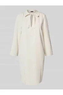 Sukienka o długości do kolan z wycięciem w kształcie łezki model Darcy - Joop! - Sukienki - miniaturka - grafika 1