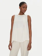 Bluzki damskie - Rinascimento Bluzka CFC0122465003 Écru Regular Fit - miniaturka - grafika 1