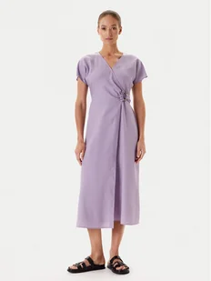 Tatuum Sukienka letnia Ziana T2506.194 Fioletowy Regular Fit - Sukienki - miniaturka - grafika 1