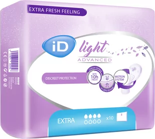 Wkładki urologiczne iD Light Extra 10 szt. (5414874002056) - Podpaski - miniaturka - grafika 1