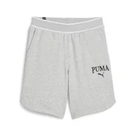 Spodnie sportowe damskie - Szorty PUMA SQUAD PUMA Light Gray Heather - miniaturka - grafika 1