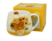 Kubki - Porcelanowy kubek baryłka Van Gogh Sunflowers 430 ml - miniaturka - grafika 1