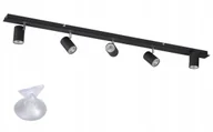 Lampy sufitowe - Kanlux Lampa Sufitowa Led Oprawa Ścienna Kinkiet 5x GU10 Evalo Czarny Mat - miniaturka - grafika 1
