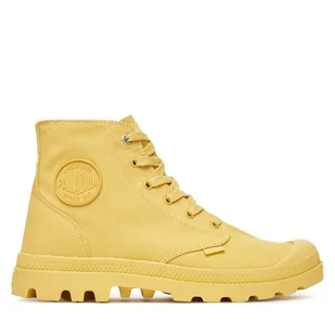 Trapery Palladium Mono Chrome 73089-725-M Żółty - Botki damskie - miniaturka - grafika 1