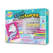 Zabawki kreatywne - Stnux Piaskowe obrazki Unicorn STN7038 - - miniaturka - grafika 1