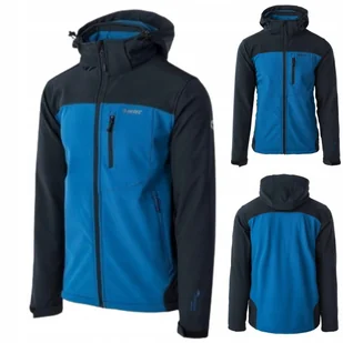 Softshell Kurtka Meska Hi-tec Mans Kurtka Przeciwdeszczowa Przejsciowa M - Kurtki męskie - miniaturka - grafika 1