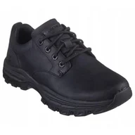 Buty trekkingowe męskie - Buty na co dzień męskie SKECHERS RELAXED FIT: KNOWLSON - LELAND skóra - miniaturka - grafika 1