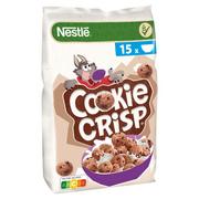 Płatki śniadaniowe i musli - Nestlé Cookie Crips Zbożowe płatki w kształcie ciasteczek o smaku czekoladowym 450 g - miniaturka - grafika 1