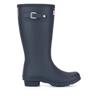 Buty dla dziewczynek - Kalosze Hunter JFT6000RMA-NVY Granatowy - miniaturka - grafika 1