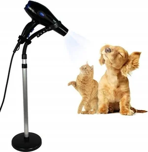 Korbi UCHWYT NA SUSZARKĘ DO WŁOSÓW DLA PSA STOJĄCY 90cm - Pozostałe akcesoria dla psów - miniaturka - grafika 1