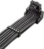 Akcesoria do komputerów stacjonarnych - CableMod C-Series Pro Anschlusskabel - Variante A, 90, 16-Pin zu 3x8-Pin PCIe, carbon - miniaturka - grafika 1