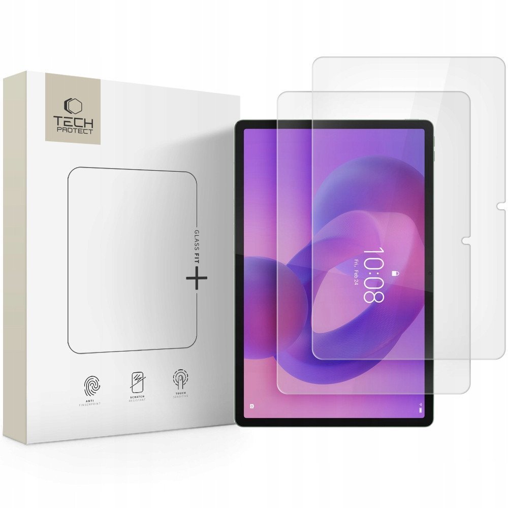 SZKŁO HARTOWANE TECH-PROTECT GLASS FIT+ 2-PACK LENOVO IDEA TAB 11.0 TB-336 CLEAR 5906302331918