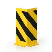 Systemy ekspozycyjne i znaki informacyjne - B2B Partner Narożnik ochronny, metalowy, wysokość 400 mm 881972 - miniaturka - grafika 1