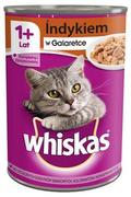 Whiskas indyk w galaretce 24x400g