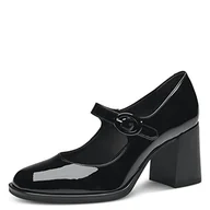 Czółenka - Tamaris Damskie czółenka 1-1-24440-41, Black Patent, 39 EU, 39 eu - miniaturka - grafika 1