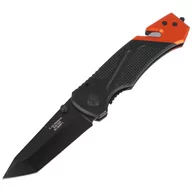 Noże - Nóż ratowniczy Herbertz Solingen Black / Red Aluminium, Epoxy Coated (203911) - miniaturka - grafika 1